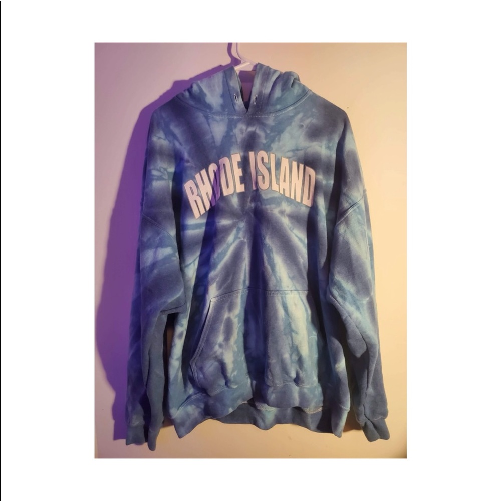 Tie-dyed hoodie